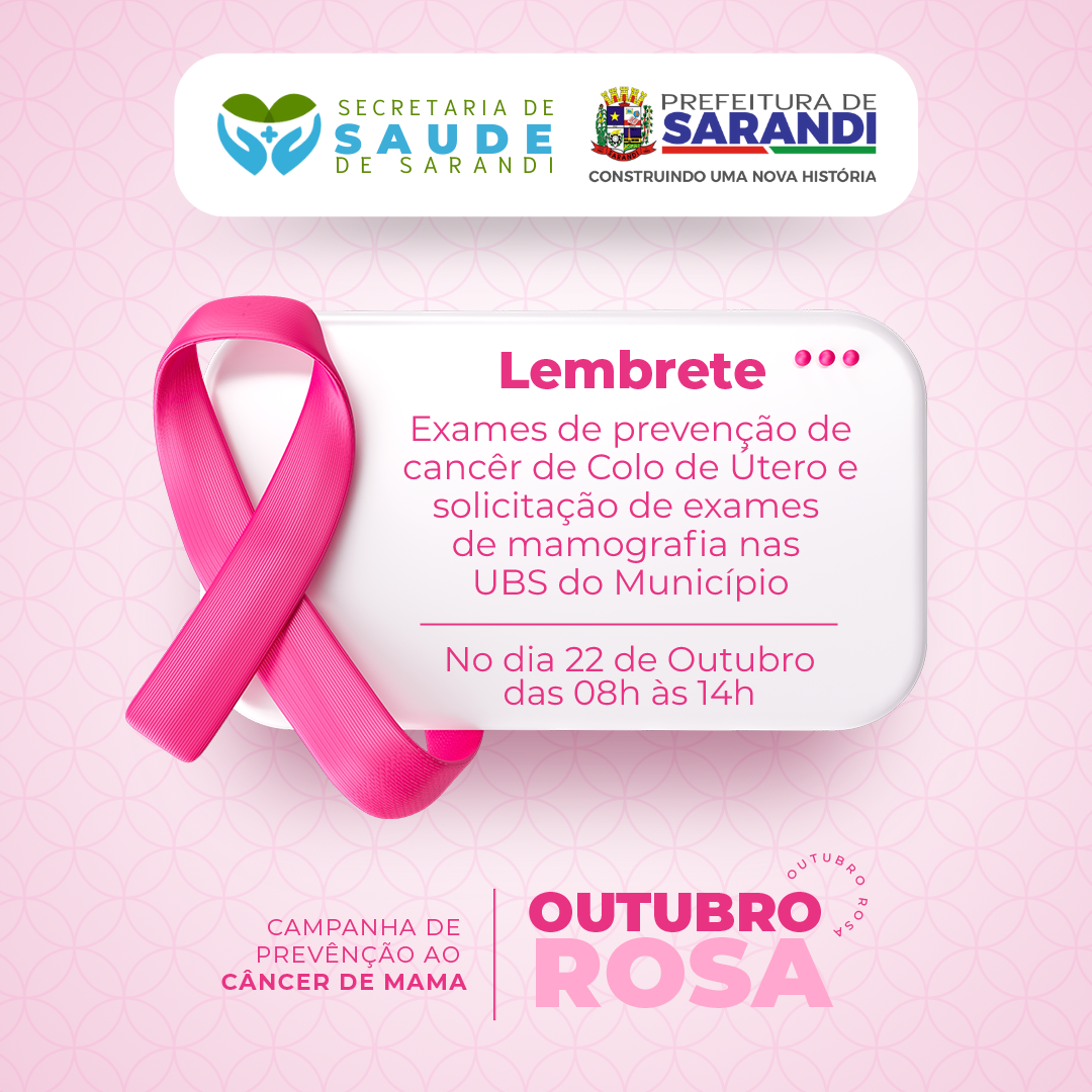 Exames Outubro Rosa